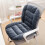 Ensemble de coussins pour fauteuil à bascule d'extérieur avec attaches 1