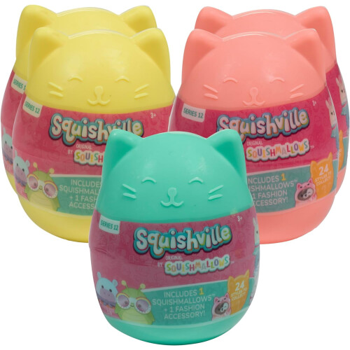 Squishville 5er-Pack Mini-Plüsch-Eier Serie 12