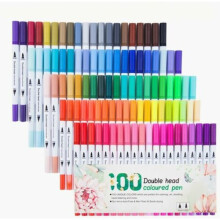 Acrylstifte, 48 Farben, permanent, wasserfest, zum Bemalen von Steinen, DIY-Fotoalbum, Kunststoff-Acrylstifte.