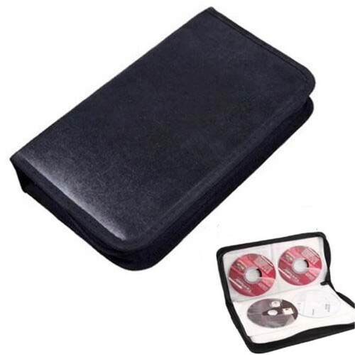 80 Custodia portatile per CD/DVD/VCD con cerniera O4B1
