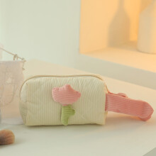 Make-uptas, hand in hand met opbergdoos voor toiletartikelen, schattige meisjes make-uptas met grote capaciteit
