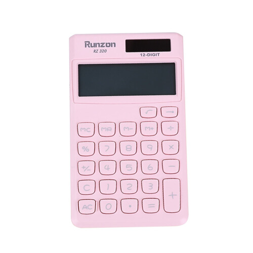 YOTQUSKI desktop calculator with extra-large LCD, solar and