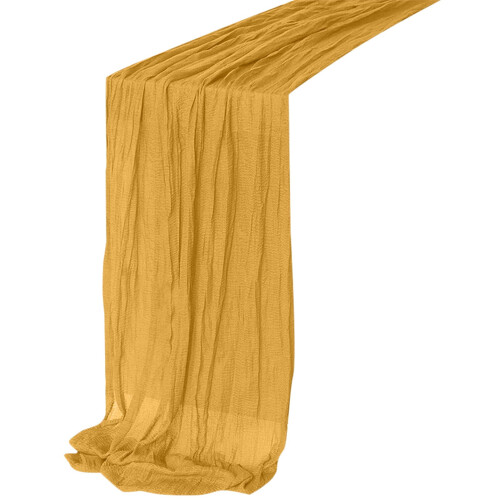 Τραπεζομάντιλο με τυροπέταλα 90x180cm, Ζαρωμένο ύφασμα για διακόσμηση γάμου,