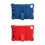 Conjunto com 2 capas para tablet M40P20HD de 10,1 polegadas, em silicone, com suporte ajustável (azul e vermelho). 1