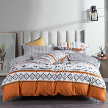 Ofertas da Cyber Monday: Jogo de lençóis Oefntac tamanho Queen, 3 peças, compatível com cama, estampa floral densa e texturizada, 173x230cm,