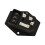 AC strømudtag 10A 250V Triple Red Rocker Switch 1