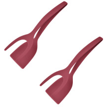 Eierwender, Pfannkuchenwender, Mehrzweck-Pfannkuchen-Omelettwender mit Nylon-Omelettwender, Küchenwender *2 Stück