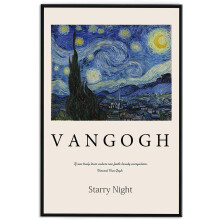 Van Gogh Csillagos éjszaka vászonkép Impresszionizmus16x24
