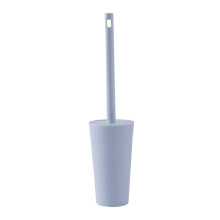WC-Bürste und Halter fürs Badezimmer, Set mit robusten Borsten und abgedecktem Halter für die WC-Bürste zur Badezimmerreinigung, Blau