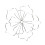 Aide à la composition florale en acier inoxydable (1 pièce) 1