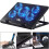True Face Laptop Cooling Pad 5 Fan LED Stand 12-17" 2