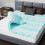 Surmatelas en mousse à mémoire de forme, format double, 7,6 cm (3 pouces) 1