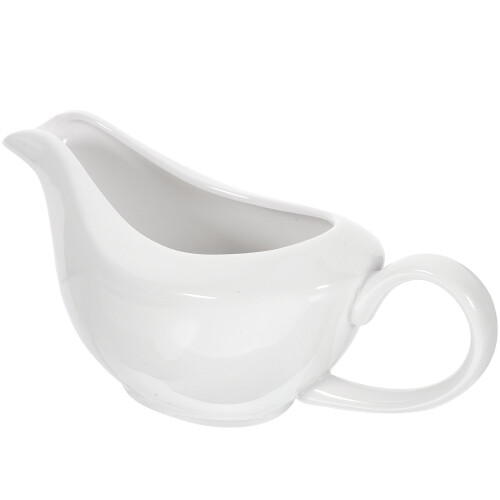 Ceramic Gravy Boat with Handle 400ml