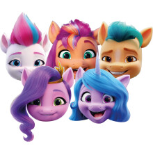 My Little Pony Kids Party Masks (Pack of 6)