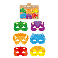 Dinosaur Kids Party Masks (pack of 12)