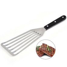 Stainless Steel Slotted Turner Flexible Fish Spatula Large