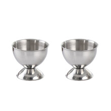 Stainless Steel Egg Holder Small Cup 2 pcs