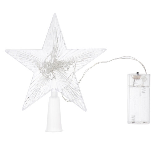 Christmas Tree Star Light LED Battery Operated Size S