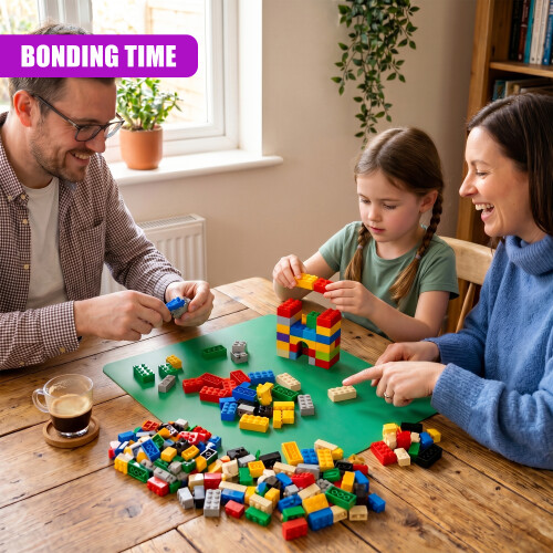 The Magic Toy Shop MTS Construction Building Bricks Compatible Play Set 1000 Piece Blocks Building Toys 2