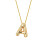 Bubble Letter Necklace Balloon Initial Pendant 1pc 1