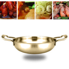 Stainless Steel Paella Pan Non-Stick Oven-Safe