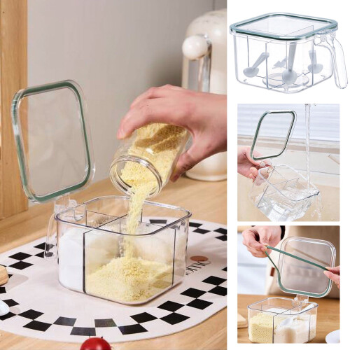 Boîte à épices Fankiway à 4 compartiments