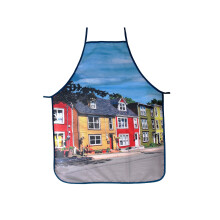 Tablier de cuisine Rowhouse Print 23 x 31 pouces