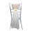 Stoelrugleuninghoes van mesh 21,5m Wit Champagne Wijnrood 1