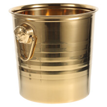Goldener Edelstahl-Eiskübel 5L