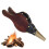Soufflet de cheminée en bois pour usage intérieur et extérieur 1