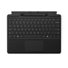 Microsoft Surface Pro Keyboard with Slim Pen | Black | Compatible with Surface Pro Copilot +, Surface Pro 9, o - Refurbished