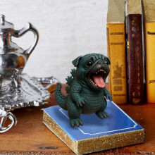 Monsterhund-Figur aus Kunstharz, Heimdekoration