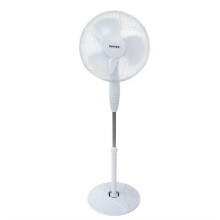 Vortex 16 Inch Oscillating Pedestal Fan Electric Floor Standing Cooling Fan with Circular Base UK