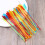 Acryl-Rührstäbchen, durchscheinend, 50 Stück 1