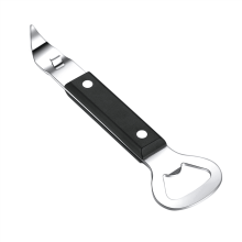 Ouvre-boîte manuel en acier inoxydable, 1 pièce
