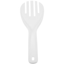 Cuillère à riz en plastique blanc 25,5 cm
