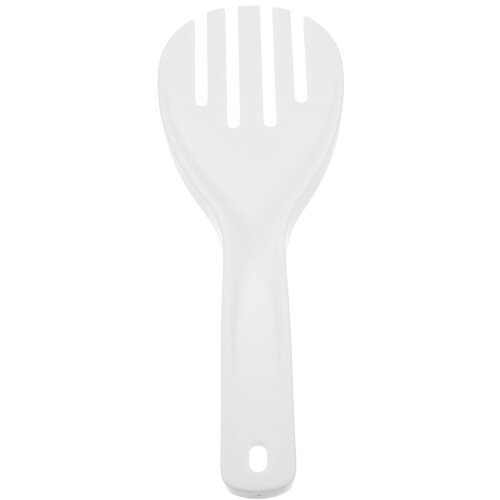 Cuillère à riz en plastique blanc 25,5 cm