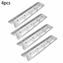 Plaque de protection thermique pour barbecue GFTIME en acier inoxydable (4 pièces)