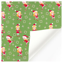 Christmas Wrapping Paper Single-Sided 70cm x 50cm