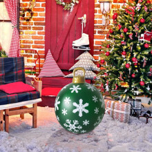 60cm Outdoor Inflatable PVC Christmas Ball