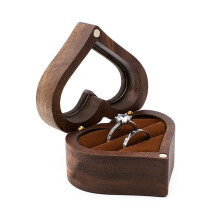 Women's Wooden Jewelry Box for Necklaces Earrings Rings
