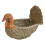 Chick-shaped rattan basket handmade 1 piece 1