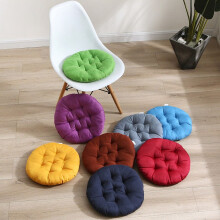 PRETXORVE padded round seat cushion for dining or office