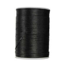 Gewachster Faden, 0,8 mm/78 m Polyesterkordel zum Nähen von Lederarmbändern