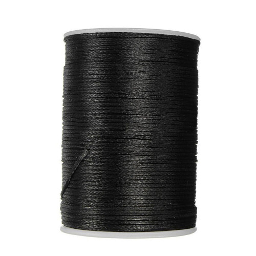 Waxed Polyester Thread 0.8mm  78m for Leather Sewing
