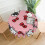 Hello Kitty Round Tablecloth 60 in, Polyester Spill-Proof 1