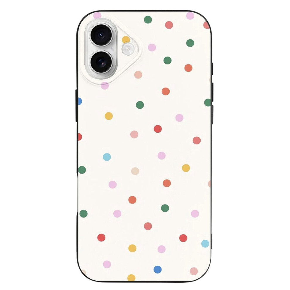 Polka Dot Tpu Case For Iphone 16 Plus Â Ultra Slim, 393040725188