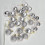 Shatterproof Christmas Ball Ornaments Silver 24 pcs 1