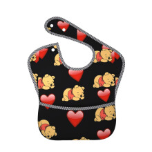 Nalle Puh Baby Haklapp Söt Tecknad Baby Vattentät Haklapp För Spädbarn Småbarn Pojkar Flickor