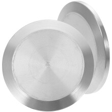 Bouchons pour produits laitiers, raccord sanitaire Tri Solid304, lot de 2